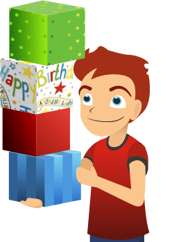 Boy With Presents