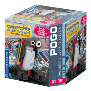 Pogo the jumping robot toy