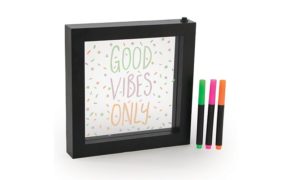 neon effect message frame for 7 year old girls