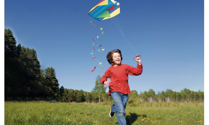 fly a kite on the beach 