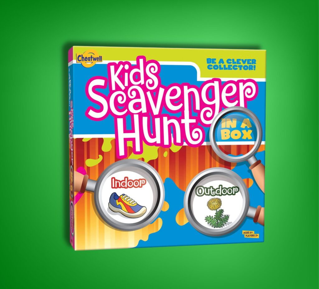 Kids Scavenger hunt kit for the beach