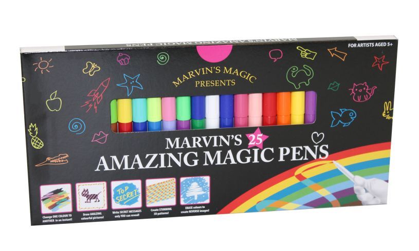 marvin's 25 amazing magic pens