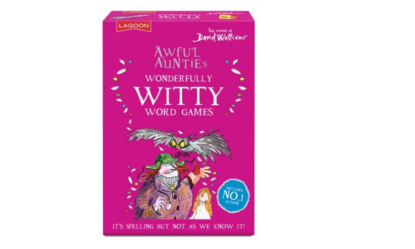 Reduced David Walliams Awful Auntie Wonderful Witty Word Card Games Gift 