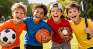 Boys who love Sports