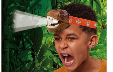 Dinosaur head torch