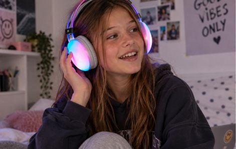 Colour Changing Headphones - Silent Disco