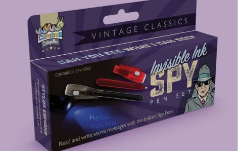 Invisible Ink Spy Pen Set